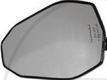 Highsider Pro Victory Black Handlebar Mirror For Motorcycle Parts