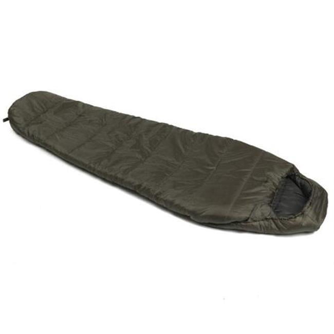 Snugpak SLEEPER LITE (BASECAMP) OLIVE 4 Season, Mummy Sleeping Bag with Hood