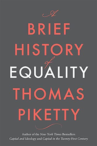 Harvard University Press A Brief History Of Equality - Thomas Piketty - Book