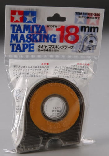 Tamiya Masking Tape 18mm mit Abroller - 18m