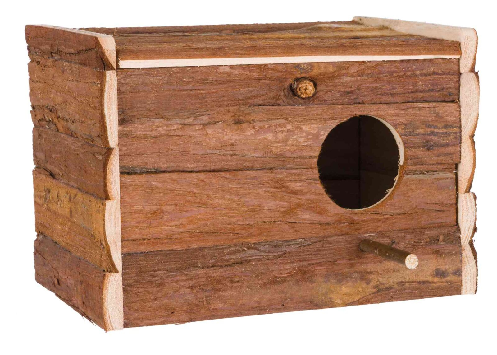 TRIXIE NATURAL WOOD COCKATIEL PARAKEET BIRD BREEDING LARGE NEST BOX 28CM 5633