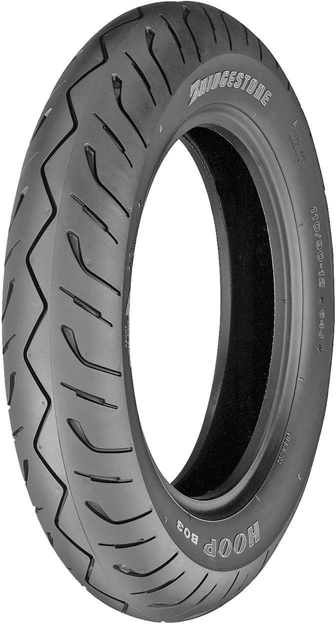 Bridgestone Hoop B03 Yamaha XP500 T-Max 120/70-14 55S TL Tire for Motorcycle