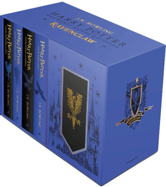 Harry Potter Ravenclaw Hogwarts House Editions Hardback Box Set
