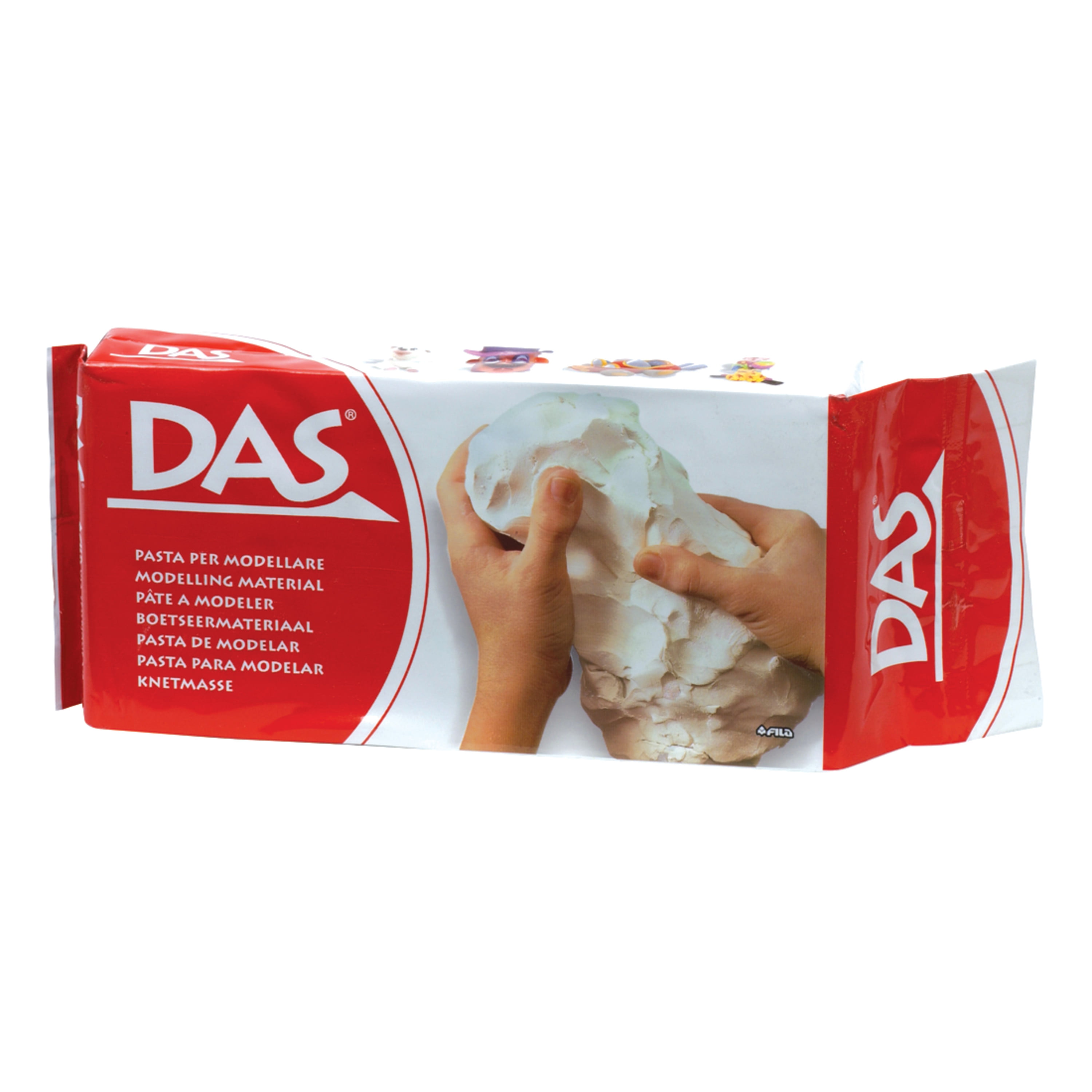 DAS 387000 Air Drying Modelling Clay 500g White - Image 3