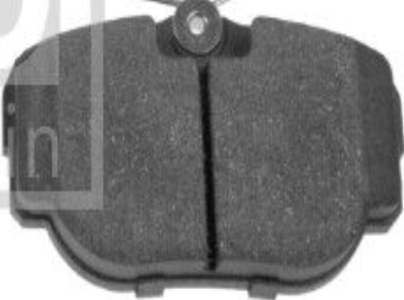 FEBI 16353 BRAKE PAD SET DISC BRAKE Rear