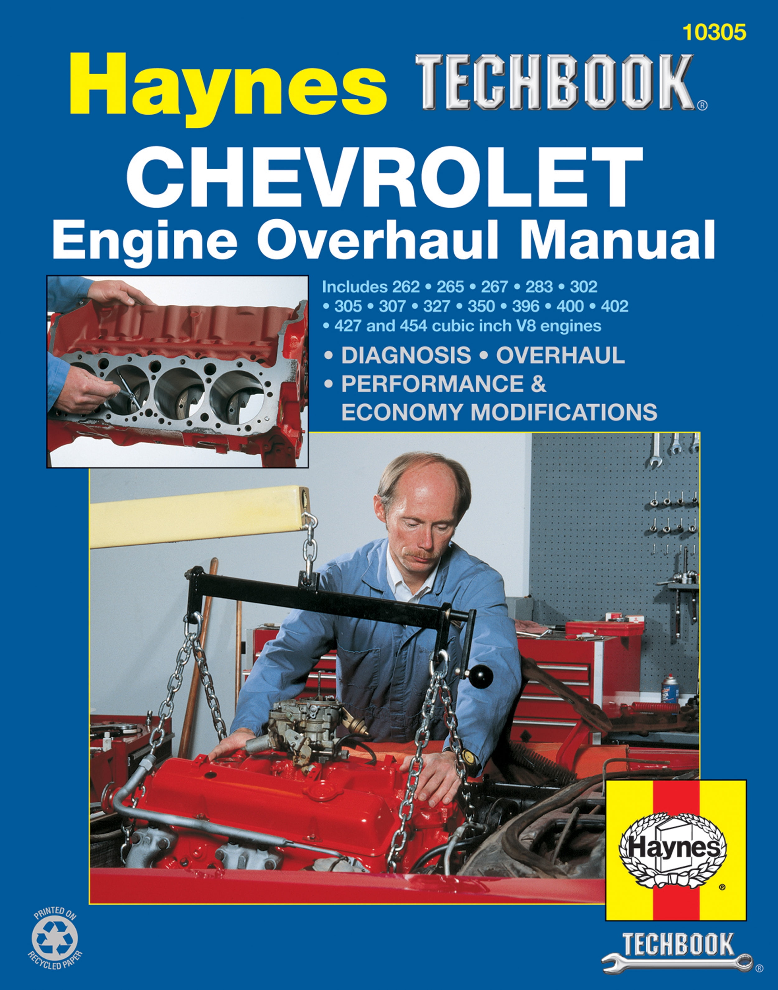 Chevrolet Engine Overhaul Haynes Techbook (USA) Haynes Paperback 9781850107620