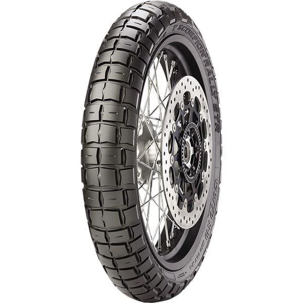 Pirelli Rally STR Motorcycle Tyre 120 70 R19 (60V) TL Front