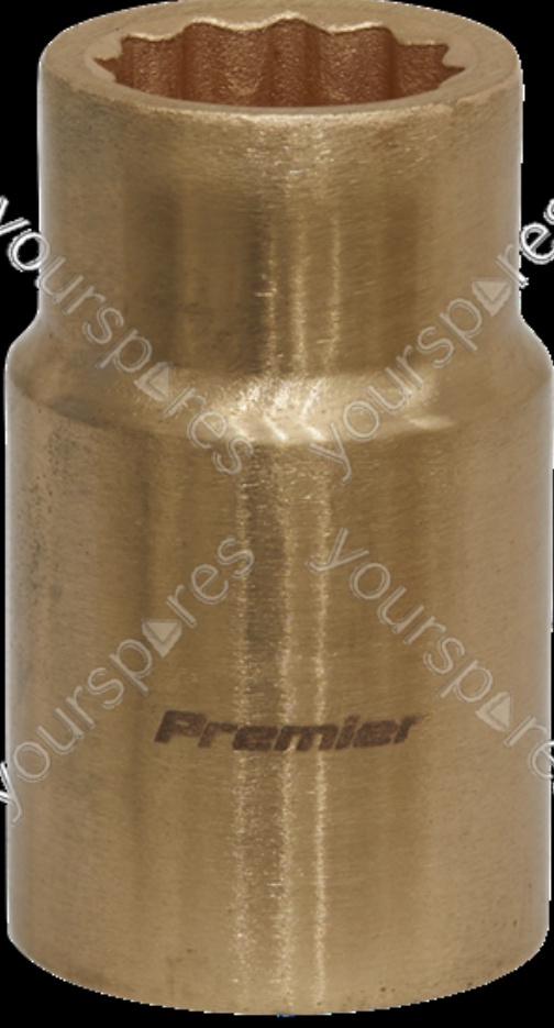 Sealey NS047 Premier Non-Sparking Socket 1/2""Sq Drive 14mm