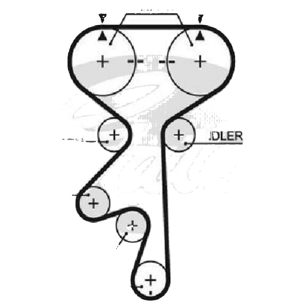 GATES TIMING BELT - BULLETIN 01 - 5408XS