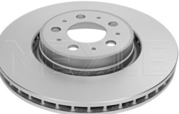 Original MEYLE Brake Disc 515 521 0033/PD for Volvo