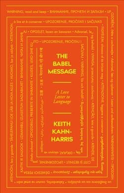 The Babel Message A Love Letter to Language by Keith Kahn-Harris (Hardback Book) - Image 5