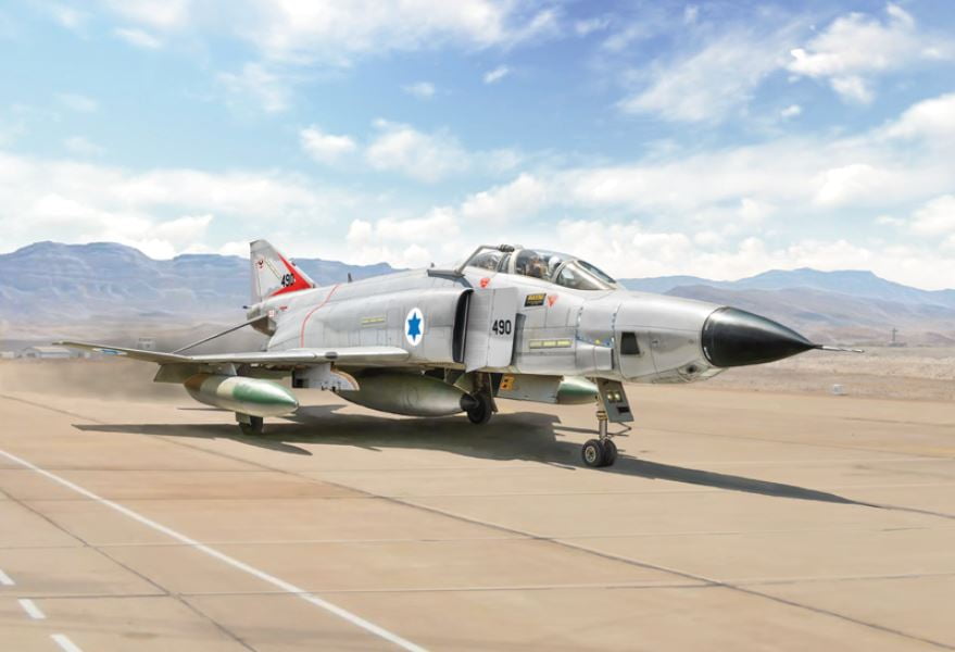 Italeri 2818 Rf-4E Phantom Ii 1:48 Model Kit Size 5