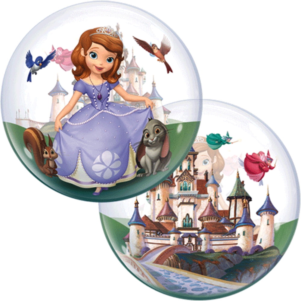 Disney Junior Sofia The First 22inch Bubble Balloon Balloon In A Box