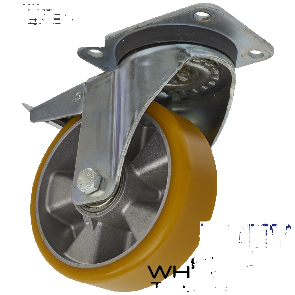 Sealey SCW5160SPL 160mm Castor Wheel with Swivel Plate & Total Lock