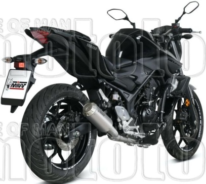 Mivv Complete Exhaust Full system Inox for YAMAHA MT-03 2016 > 2023
