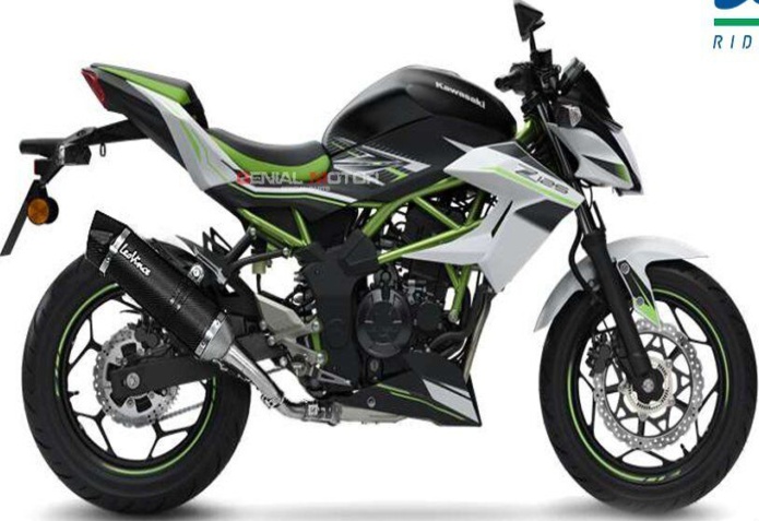 Exhaust Leovince LV ONE EVO CARBON approved KAWASAKI Z 125 2019 > 2023 14294E