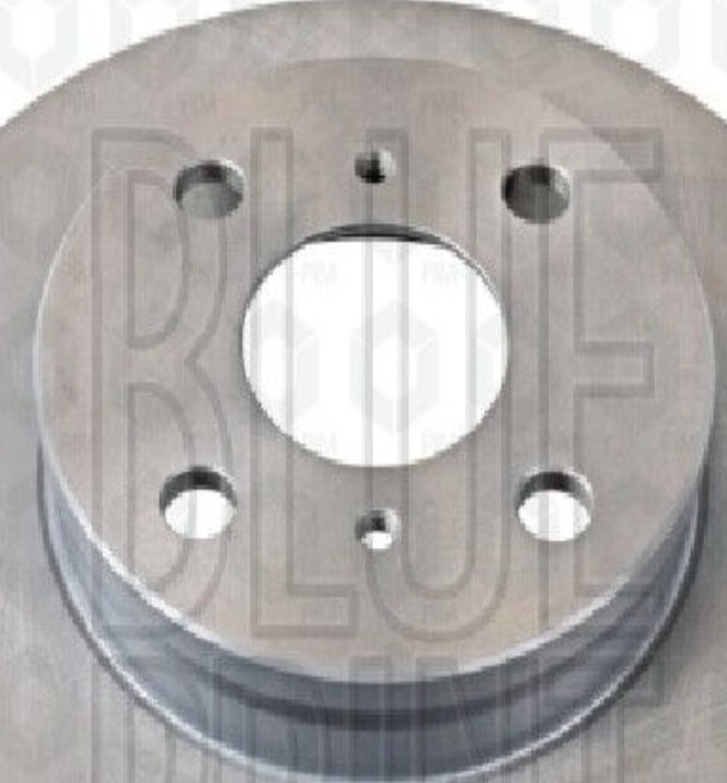 Blueprint Brake Disc Front Coated 238mm Diameter Fits Toyota Corsa Starlet