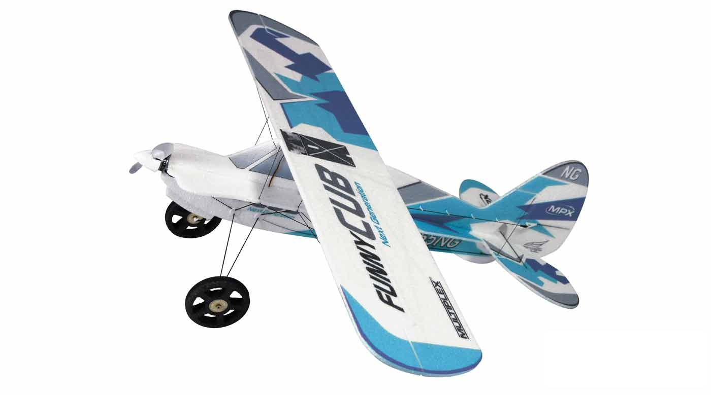 Multiplex FunnyCUB Indoor Edition NG Kit – Blue RC Model Plane