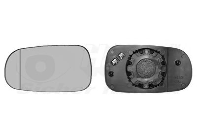 MIRROR GLASS OUTSIDE MIRROR 4730837 FOR SAAB B205E/B205LB235R/B235L/B235E 2.3L