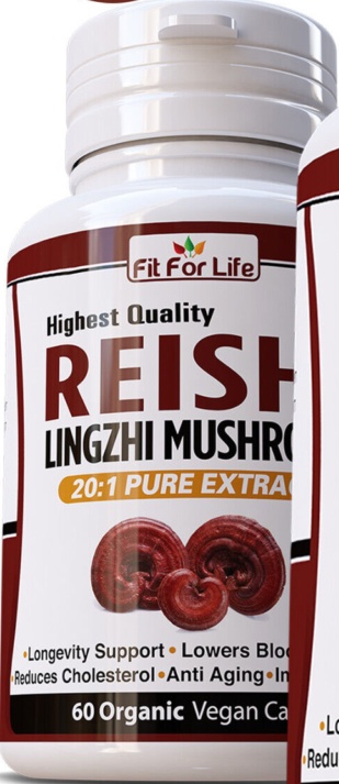 240 CAPSULES PURE REISHI MUSHROOM 20:1 EXTRACT EQUIVALENT TO 10,000 mg STRONGEST