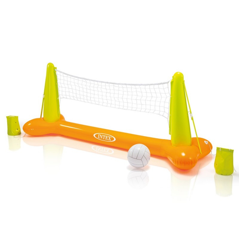 Intex Pool Volleyball Set Netz Wasserball aufblasbar schwimmendes Volleyballnetz