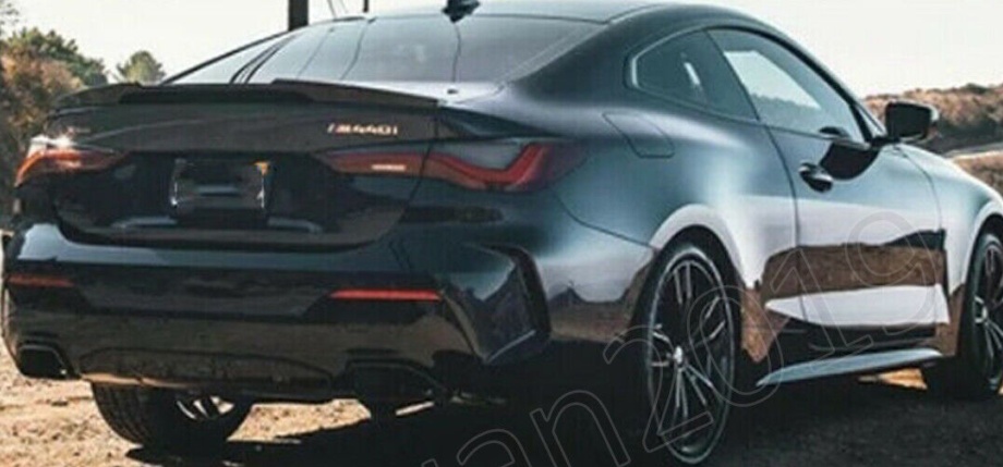 FOR BMW 4 SERIES G22 G82 M4 REAR BOOT SPOILER TRUNK LIP GLOSS BLACK 2020 ONWARDS