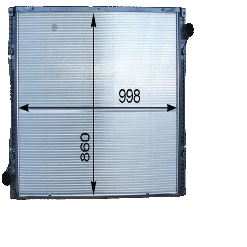 Mahle Engine Cooling Radiator CR 916 000P - Genuine OE Quality for Scania