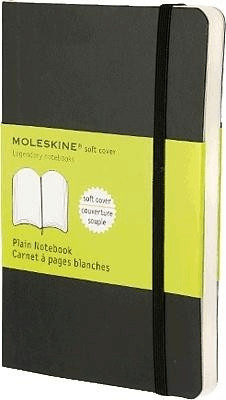 Moleskine Classic Collection Pocket Soft Cover Notebook - Black - Plain - Image 4