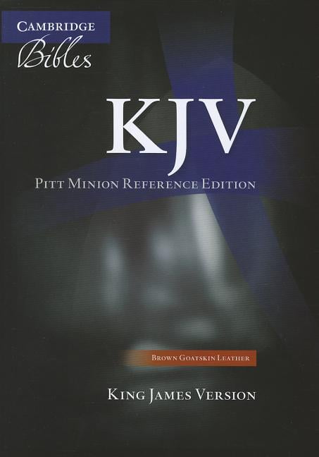 KJV Pitt Minion Reference Bible Brown Goatskin Leather KJ446X LEATHER-BOUND - Image 4