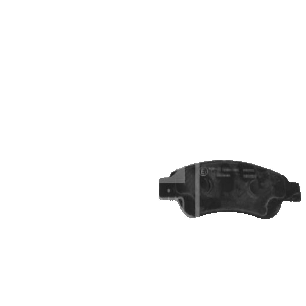 FEBI 16589 BRAKE PAD SET DISC BRAKE Front