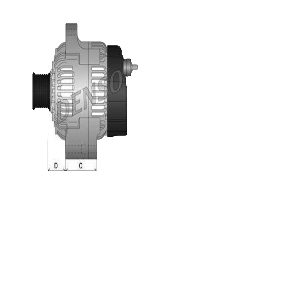 ALTERNATOR DAN935 FOR ALFA ROMEO 939 A.000 3.2L 6cyl 159 - Image 4