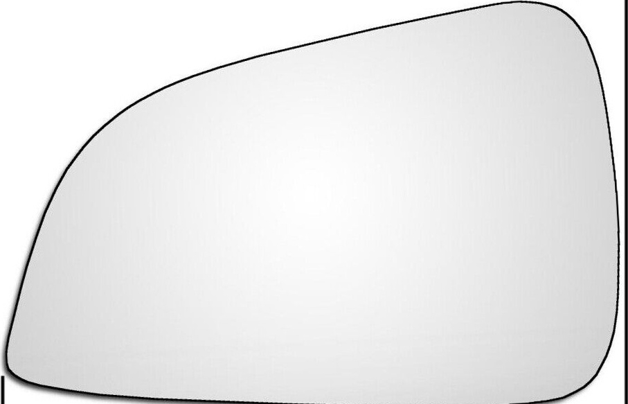 Left Hand Vauxhall Astra H Facelift 2009-2011 Convex Wing Door Mirror Glass  FSP
