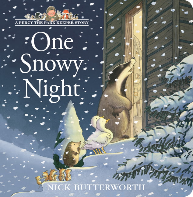 One Snowy Night: Board book edition of this by Nick Butterworth (HB 2022) - Image 3