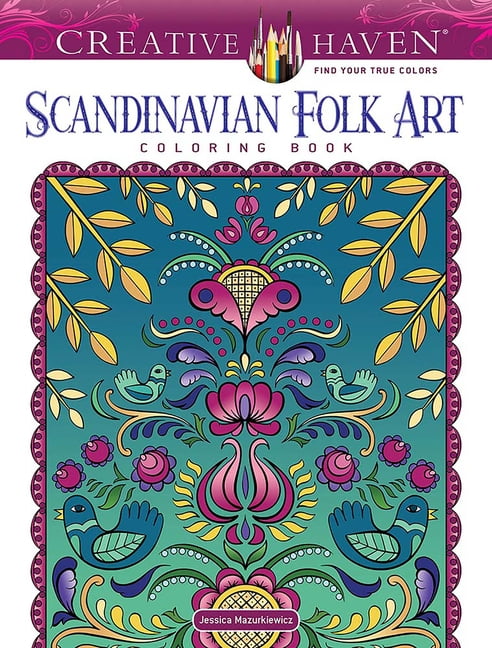 Creative Haven Scandinavian Folk Art by Jessica Mazurkiewicz (PB 2023) - Image 7
