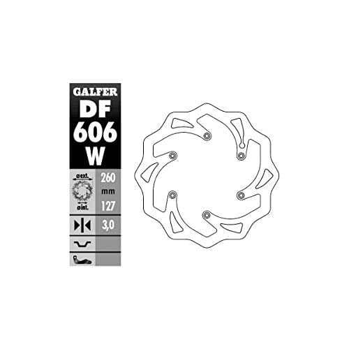 BETA RR390 RR430 RR480 GALFER PERFORMANCE FRONT BRAKE DISC WAVE 2015-2025 - Image 2
