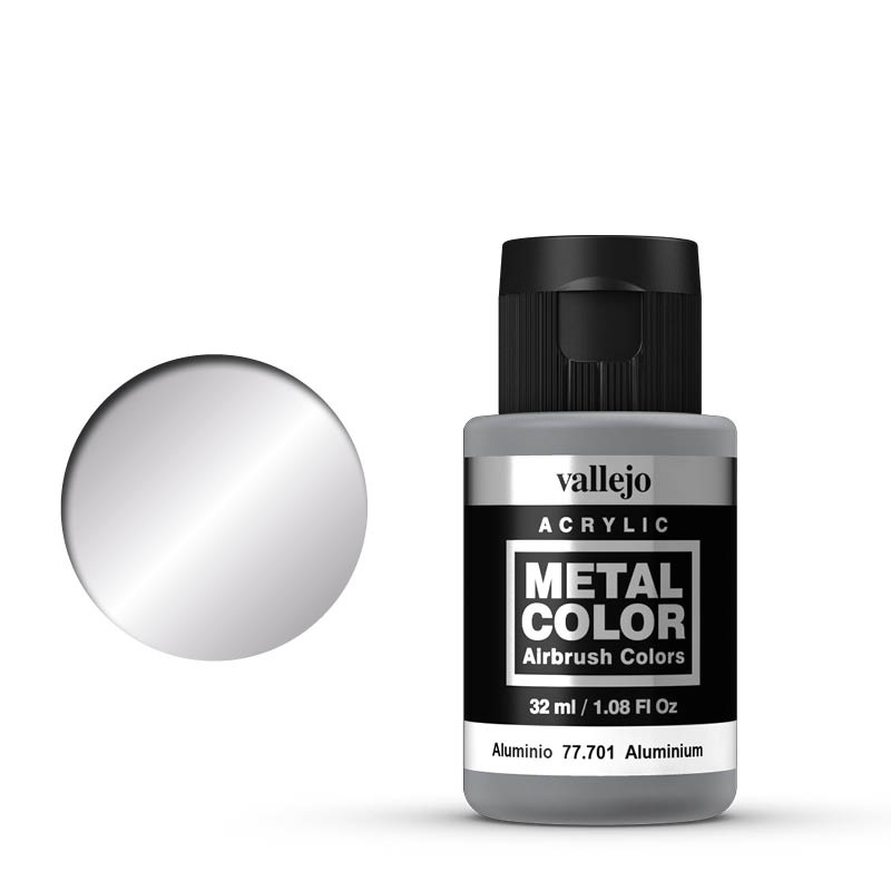 Vallejo Metal Colour - Aluminium 32ml 77701 - Image 4
