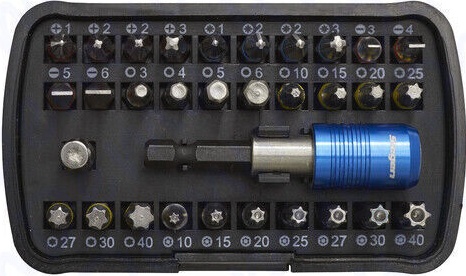 Sealey S01035 Siegen Colour-Coded Power Tool Bit Set 32pc