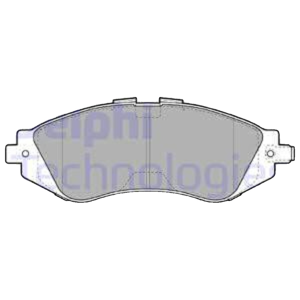 LP1304 DELPHI Brake Pad Set, disc brake for BAOJUN (SGMW),BUICK (SGM),CHEVROLET,