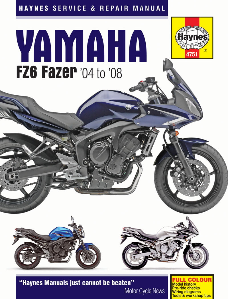 Yamaha FZ6 Fazer(04-08): 45142 by Haynes Publishing NEW - Image 2