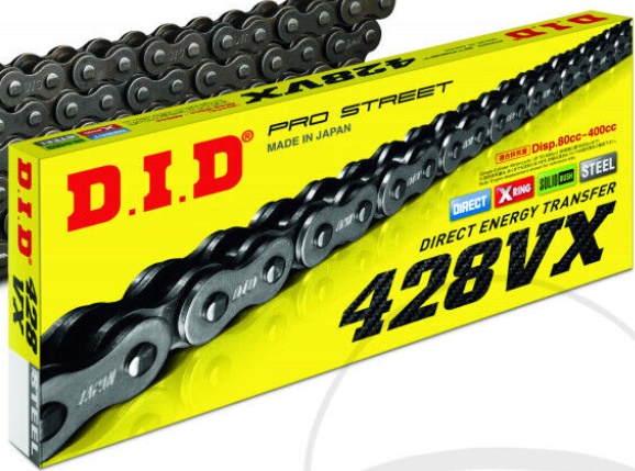 Free Shipping DID 428 VX 142 Link Chain For Motorcycle Parts Accessories