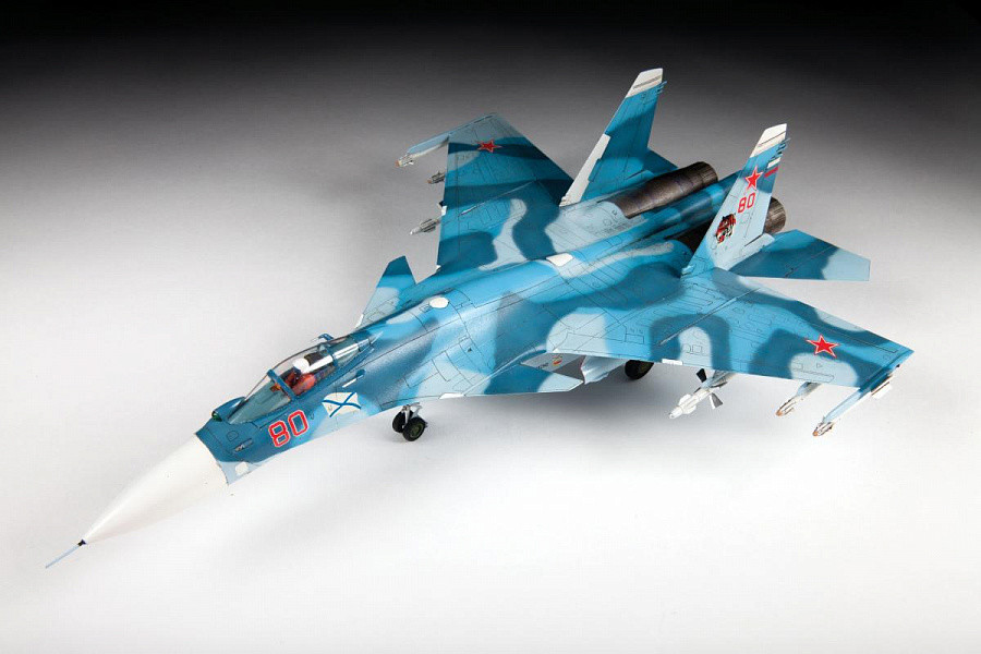 Zvezda 7297 - 1/72 Russian Naval Fighter Sukhoi Su-33 Flanker D- New