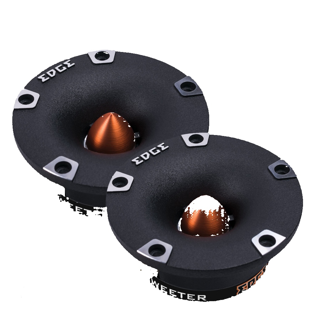 EDGE 3.8"" Car Audio DBX Series 75W RMS Bullet Tweeter 150W Peak Speakers - Pair
