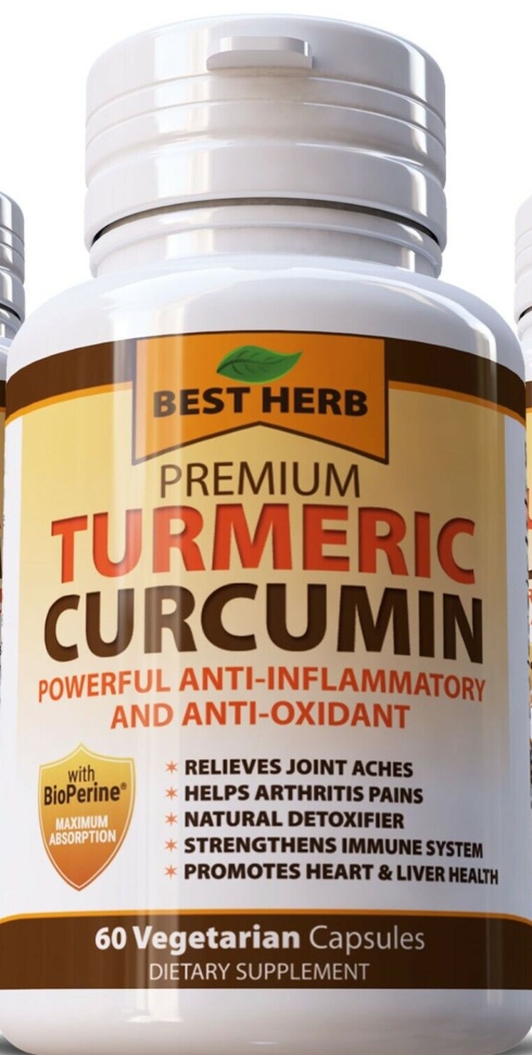 240 CAPSULES STRONGEST TURMERIC BIOPERINE 95% CURCUMIN BLACK PEPPER ANTIOXIDANT