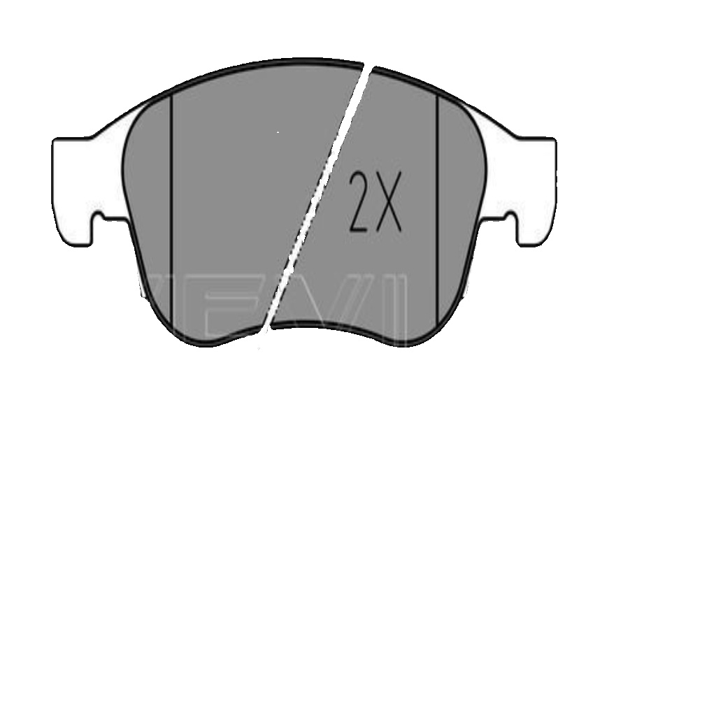 Front MEYLE GERMANY 025 245 3819 Brake Pad Set, disc brake for FIAT,JEEP