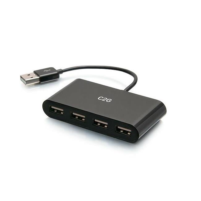 C2g 4-Port Usb Hub - Usb 2.0 Hub - Usb Multiport Hub - 480Mbps - Hub