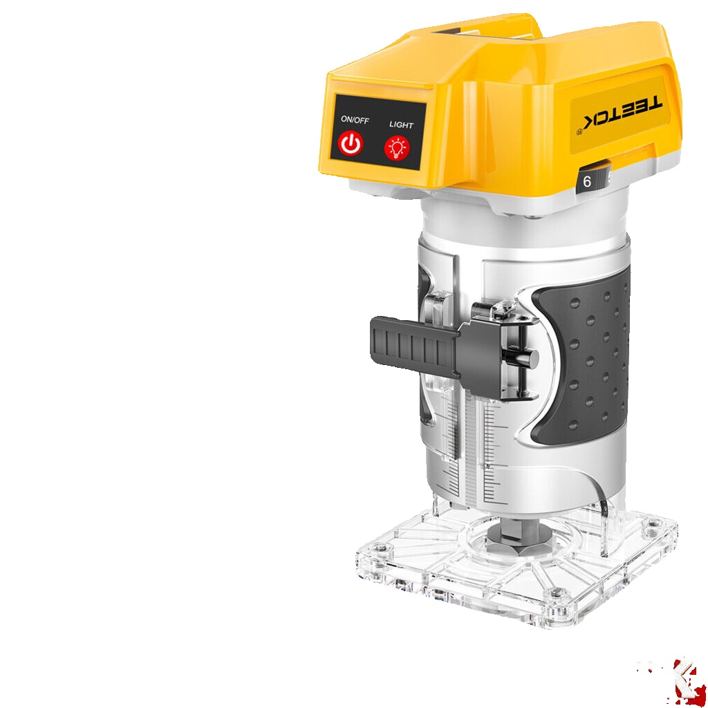 Dewalt DCW604NT 18V XR Brushless 1/4'' Router With Fixed & Plunge Bases