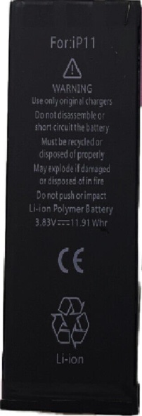 Replacement Battery for iPhone 11 3110 mAh 4.45V