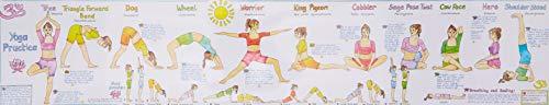 Yoga Practice Wall Chart by Liz Cook - 9780953622245