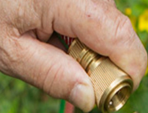 DARLAC GARDEN HOSE SOLID BRASS MALE CONNECTOR DW104