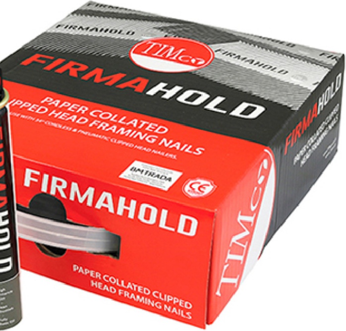TIMCO FirmaHold 90mm Gun Nails With Gas Fits Paslode IM350 +